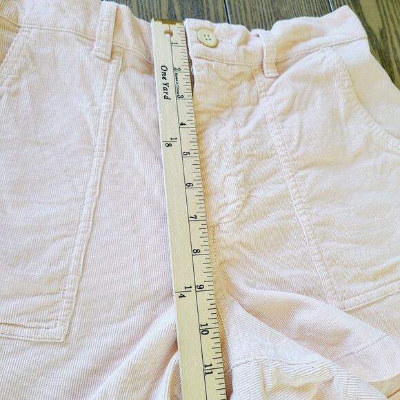 Faherty Shorts 4 Pink Organic Cotton Corduroy Patch Pocket Lightweight - Picture 9 of 10